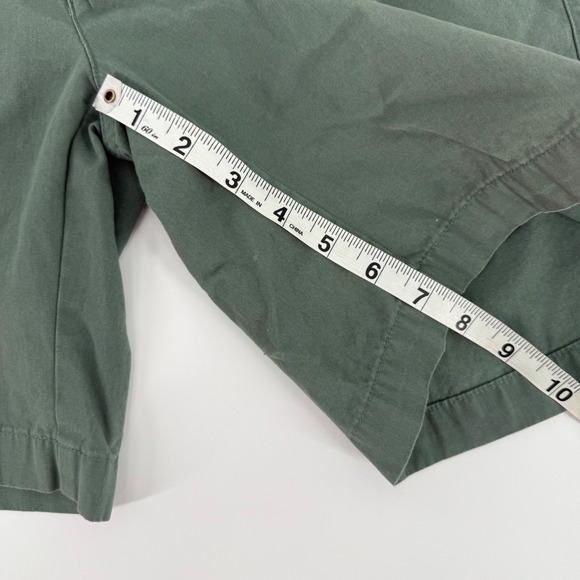 Patagonia Men All Wear Organic Cotton Chino Shorts Sz 28 Green Outdoor Worn Wear - Picture 6 of 11
